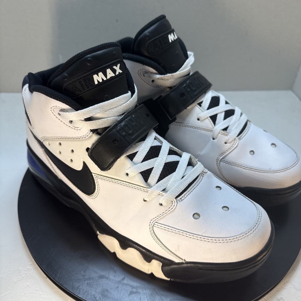 Size 10.5 - Nike Air Force Max White Black